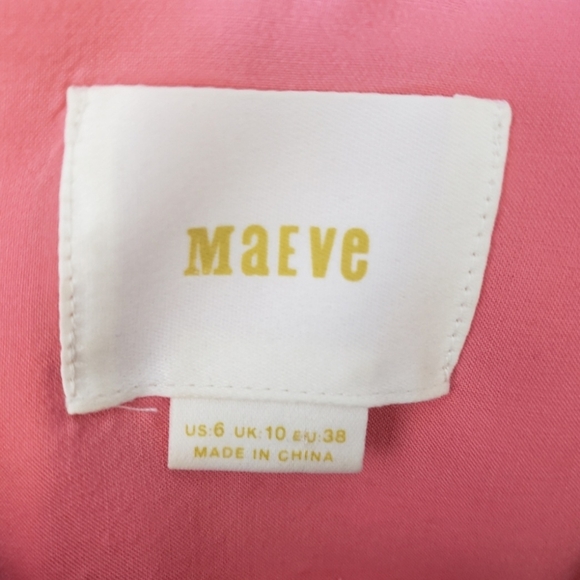 Anthro Maeve Waverly Gingham One Shoulder Dress - Picture 10 of 10